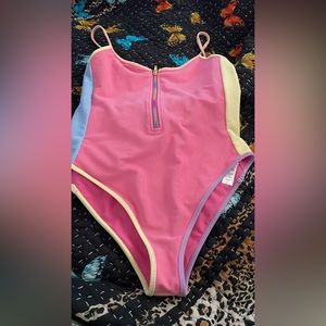 loveshackfancy x beach riot size large swim